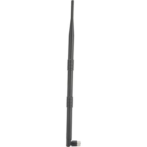 Antenne WiFi 2,4 GHz 10 dBi RPSMA monofréquence pour répéteur/amplificateur de signal sans fil pour caméra IP (1/5)