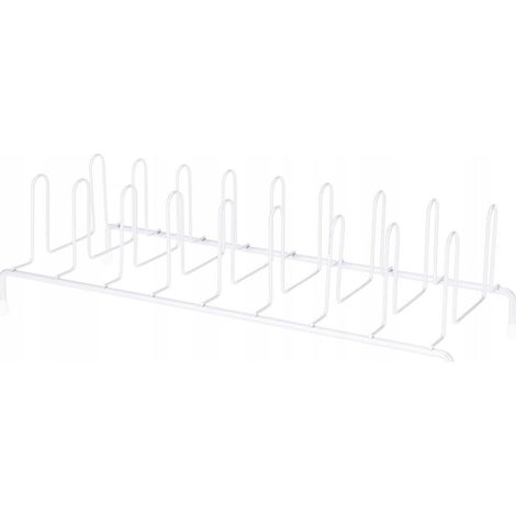 Storage-solutions Supporto piatti Grigio 33,5x13,5x9 cm (1/3)
