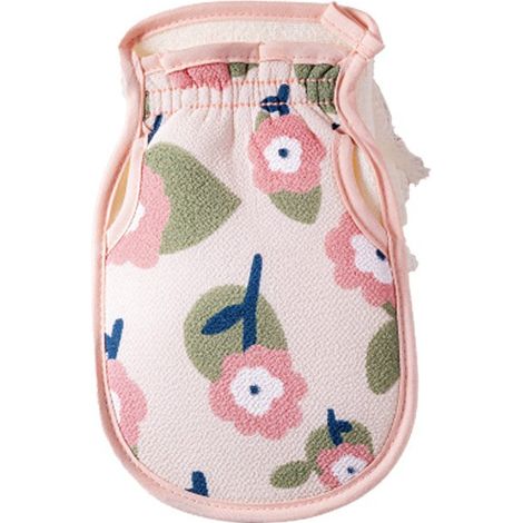 Lot de 2 éponges de bain et de douche, éponges exfoliantes 2 en 1, gants de bain en luffa avec dragonne élastique pour femmes, hommes et enfants, salle de bain (1/5)