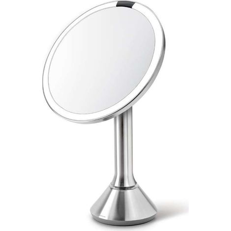 Simplehuman - Kosmetikspiegel mit LED-Dual-Light-Beleuchtung, Edelstahl gebürstet ST3052 (1/5)