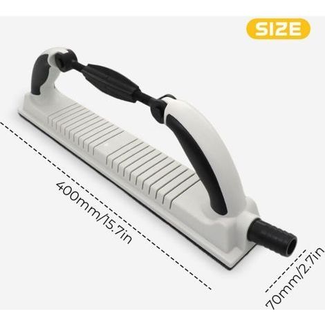 Bloc de ponçage manuel flexible à rayon réglable pour longboard, blocs de ponçage flexibles, outil de réparation de blocs de ponçage manuels (1/4)