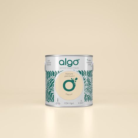 Peinture écologique Algo - Beige Oléron - 0.5L / Mat
