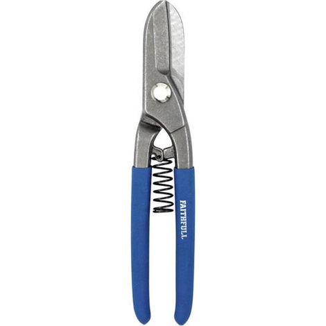 Faithfull 200mm Straight Tinsnips - Durable Steel Cutting Tool