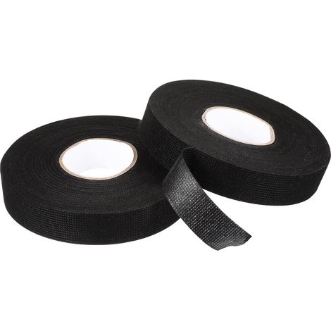 5rouleaux Ruban Adhésif pour Faisceau Électrique Auto Résistant Haute Température Ruban Isolant Armé pour Câblage Moteur et Bruit Intérieur Voiture (1/5)