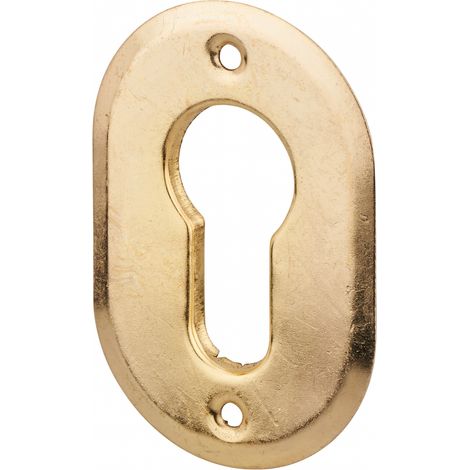 Thirard – Rosace trou de cylindre Ø30mm en laiton – Installation facile sur tous types de serrures – Finition parfaite pour portes