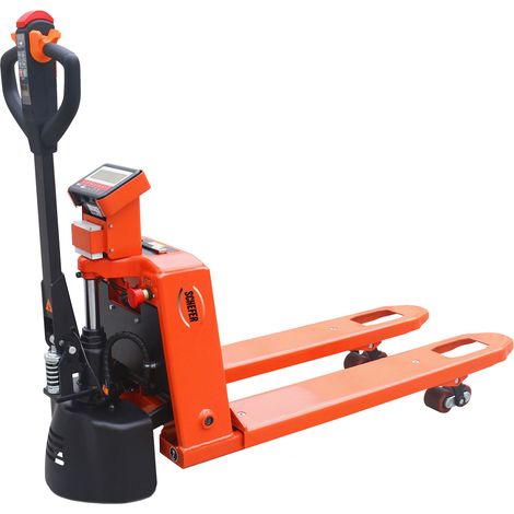 Schefer Elektrohubwagen EHW 20 ECO Plus mit Waage und Drucker Tragkraft 2000kg