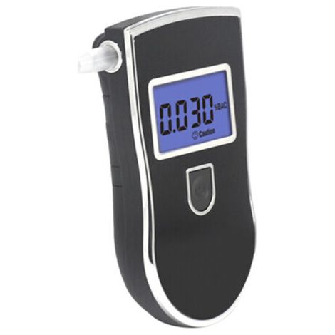 Alcootest Ethylotest Electronique, Professionnel Portable Testeur d'alcool ave Ecran LED d'Affichage Numérique et 5 Embouchures, Capteur à Semi-conducteur Sensibilité（1126129mm）—— (1/5)