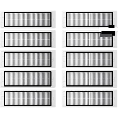 Staubsauger-Ersatzzubehör, Hauptseitenbürste, Filter, kompatibel for Xiaomi Staubsauger 1. Generation / 2 / 1S, SDJQR01RR SDJQR02RR SDJQR03RR E4 E5 S4 max (Color : 10 Hepa Filter) (1/5)