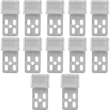de fixation pour ressorts de canapé en fer et ABS lot de 12