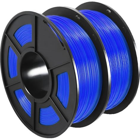 Filamento per stampante 3D, materiale PETG, elevata resistenza, PETG 2 Blu (1/2)