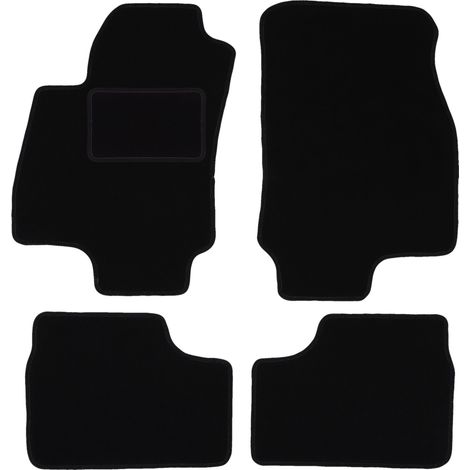 Tapis en velours noir pour : Opel Astra G berline, break, hayon (1998-2009) (1/5)