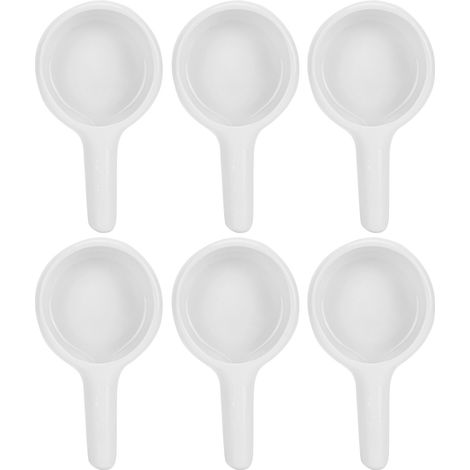 6 pièces Support Bougie Blanc en Céramique Cuillère pour Encens et Décoration Maison (1/5)