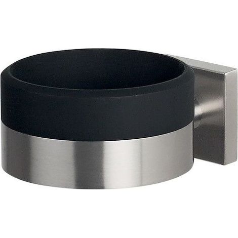 Spirella – Support mural pour sèche-cheveux – Inox – Finition métal élégante – Rangement pratique et esthétique pour salle de bain