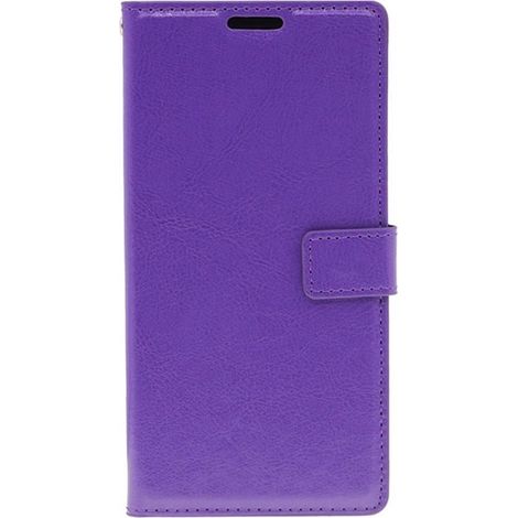 Étui portefeuille pour Samsung Galaxy Note 10 - Violet - Coque avec rangement cartes (1/5)