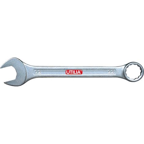 Utilia CHIAVE COMBINATA FORCHETTA/POLIGONALE  mm. 13x13 Utilia 5 PZ (1/3)