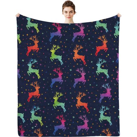 Couverture En Flanelle - 100 x 130 cm - Pour Canapé Bureau Chambre Climatisée - Usage Intérieur Et Extérieur - 1 Pièce (1/5)