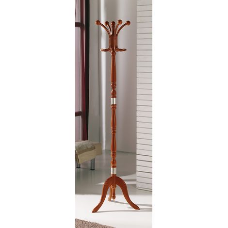 Portemanteau en Hêtre Massif, modèle Barroque, cerisier