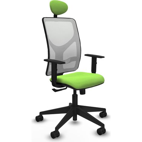 Silla de Oficina con Cabecero Motilla Piqueras y Crespo 1D066N1 Pistacho