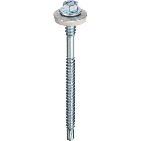 5.5/6.3X65 Hex Head Hi Thread Comp. Panel Self Drill Screw - 100 (1/2)