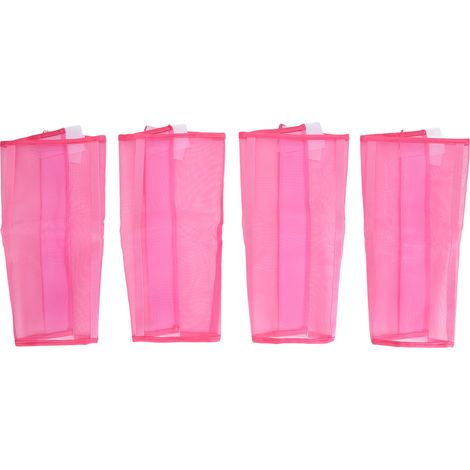Bottes de jambe de cheval en maille respirante, enveloppes de protection pour le Stress et la Fatigue du sabot, 4 pièces (1/5)