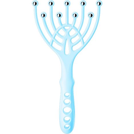Massageur de Tête 9 Griffes Portable pour Cuir Chevelu, Stimulation Circulation Sanguine et Détente Anti-Stress (1/5)