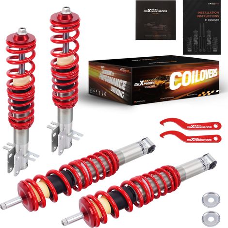 Kit Assetto a Ghiera Ammortizzatori for VW Golf 1 Jetta Scirocco I II 1975-1989 (1/5)