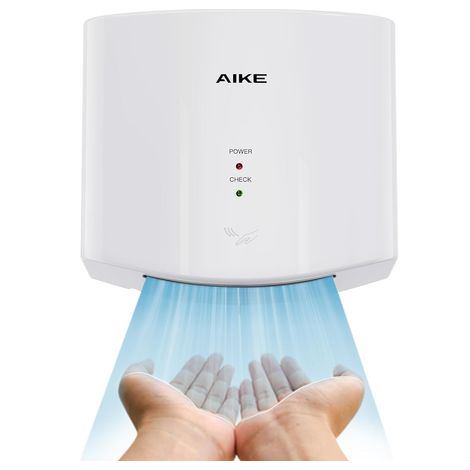 Air Wiper Sèche-Mains Compact, Séchage Rapide, Pour Sanitaires Publics  1400W 220V, Faible Consommation, Sans Papier Ni Contact, Prêt À L'emploi, Faible Bruit, Matériau ABS, AK2630S (1/5)