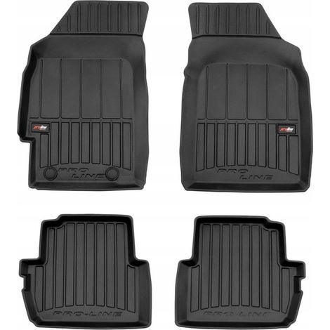ALFOMBRAS DE GOMA Y TAPETES DE PUERTA CHEVROLET Spark 3 2005-2009 3D TROUGH (1/5)