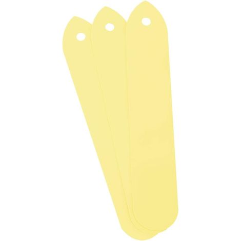 PVC Plant Labels, White Garden Markers OE 100, Seeds for Flower Pots, Nursery Seedling Trays, 12345 Pieces (YELLOW) (1/5)