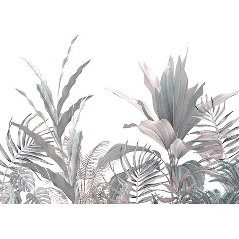 Papier peint panoramique - Plantes Tropicales - 130 cm x 92 cm (1/2)