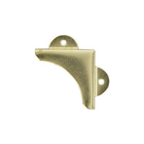 100 x FERMASPECCHI LISCIO ACCIAIO OTTONATO 40X40 MM