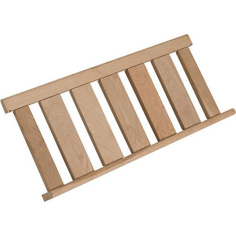 Clayette de présentation CLAVIP02 de type fixe bois naturel (hêtre), compatible gammes VIP - La Sommelière (1/2)