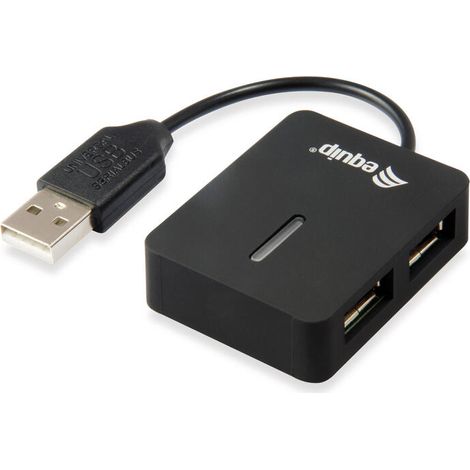 HUB USB EQUIP LIFE 4 PUERTOS MINI HUB TRAVEL (1/4)