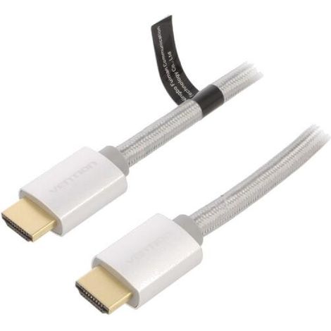 Cable HDMI 2.0 prise male des deux cotes UHD 4K 3D 10m - Noir