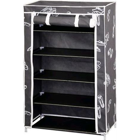 Mobile SCARPIERA IN TNT MAURER 61X30X90H cm Struttura in acciaio 5 mensole