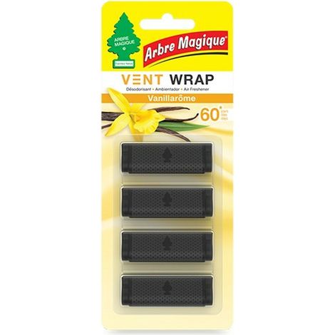 811113 wunder-baum - Cinta de ventilación color vainilla, 4 unidades (1/3)