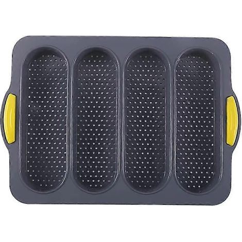 Moule à pain français en silicone (lot de 4) (1/5)