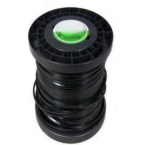 Hilo Nylon 85 m 3,3 mm Metal Cut Cuadrado Ref 225933