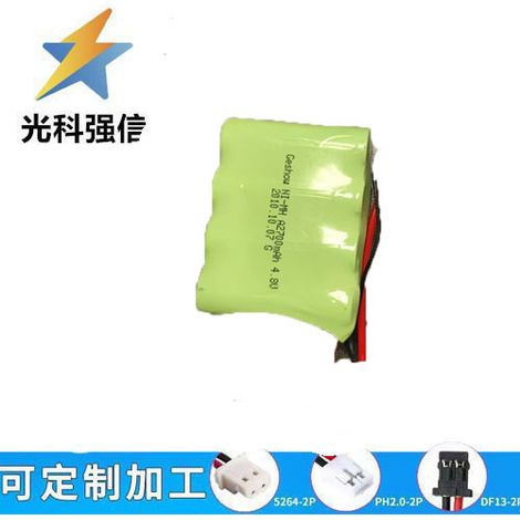 NI-MH A 2700mAh 4.8V battery pack is compatible with Smith single-channel micro infusion pumps 2.54 two-wire.