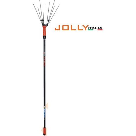 Jolly Italia V34, Abbacchiatore elettrico per raccolta olive a batteria con asta fissa