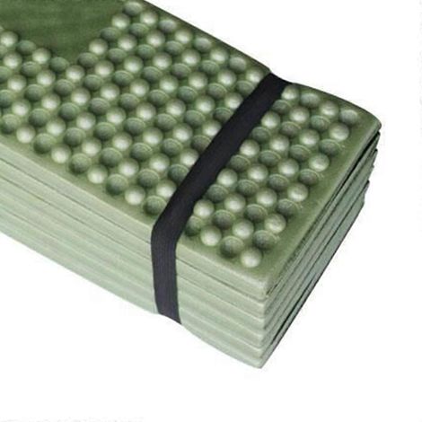 Coussin de camping pliable pour siège de camping, de randonnée et de pique-nique, matelas d'extérieur imperméable, tapis de couchage. (1/4)