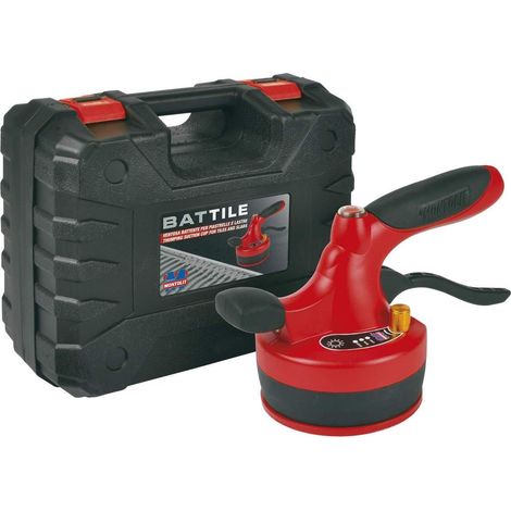THUMPING SUCTION CUP FOR TILES AND SLABS W/ BATTERY 2,5AH 8,4V MONTOLIT BATTILE (1/5)