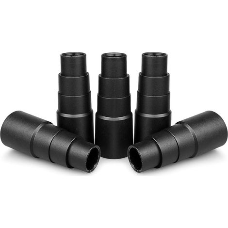 5 Pièces Adaptateur Aspirateur, Adaptateurs Tuyau Aspirateur, Pour Connecteur de Tuyau D'aspirateur Universel (21MM-42MM)