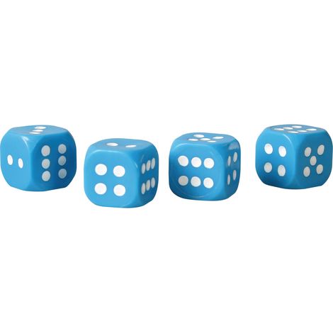 California-Dices, set 4 tappi coprivalvola - Azzurro (1/2)