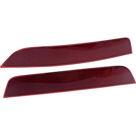 A1648200974 A1648201074 Lámina reflectora de luz del parachoques trasero para Mercedes-Benz W164 GL350 GL450 GL550 Izquierda y Derecha (1/5)