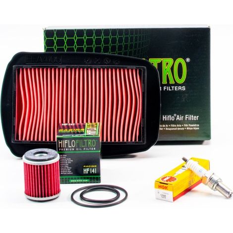 Kit Révision Filtres Bougies pour YAMAHA YZF-R125 de 2008 à 2013 - Sans Huile