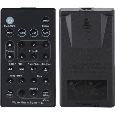 Télécommande multifonction de remplacement pour CD radio Bose b7 Wave Music System (1/4)