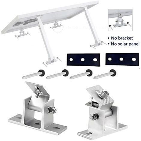 Kit de support pour panneau solaire réglable de 15 à 30° (1/5)