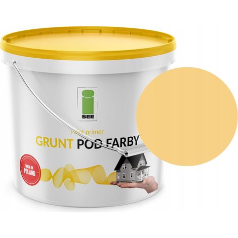 Apprêt pour peinture silicone pour façade, teinte jaune pâle, 10 L (1/5)