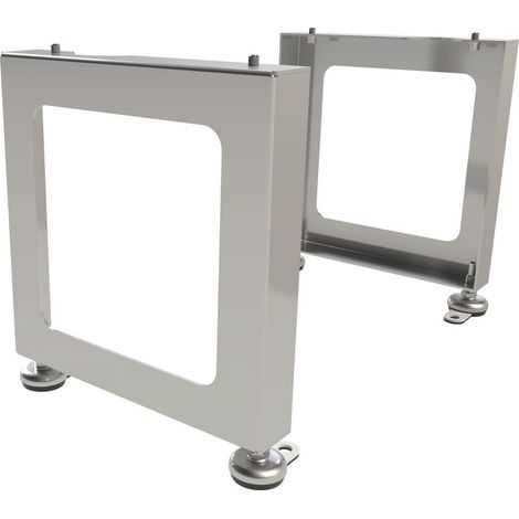 Kemper Standfüße für FK-5 Sicherheitstrennstation, Höhe 345-380mm, Länge 409mm, 2-teilig